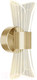 Миниатюра изображения товара Бра Estares Dio 12W 2Y-ON/OFF-230x80x85-GOLD/CLEAR-220-IP20