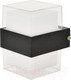 Миниатюра изображения товара Бра уличное Estares Valo 9W S-4000K-100x110x133-BLACK/CLEAR-220-IP54