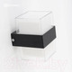Миниатюра изображения товара Бра уличное Estares Valo 9W S-4000K-100x110x133-BLACK/CLEAR-220-IP54