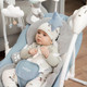 Миниатюра изображения товара Качели для новорожденных INDIGO Teddy (синий)