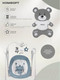 Миниатюра изображения товара Качели для новорожденных INDIGO Teddy (синий)