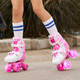 Миниатюра изображения товара Роликовые коньки Yvolution Neon Combo Skates / NT10P4 (р.33-36, розовый)