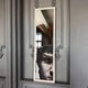 Миниатюра изображения товара Зеркало A+T Home Decor в багетной раме Соты 34x120см / 251521 (белый)