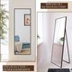 Миниатюра изображения товара Зеркало A+T Home Decor Legger 152x42см / 551462 (черный)