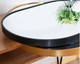 Миниатюра изображения товара Зеркало A+T Home Decor Callisto 90x40см / 59901 (золотой)