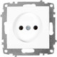 Миниатюра изображения товара Розетка El-Bi Zena-Vega / 609-016200-215 (матовый белый)