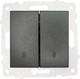 Миниатюра изображения товара Выключатель Ovivo 600-000211-211 (дымчатый)