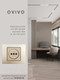 Миниатюра изображения товара Розетка Ovivo 600-000313-215 (антрацит)