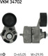 Миниатюра изображения товара Натяжитель ремня генератора SKF VKM34702