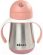 Миниатюра изображения товара Поильник Beaba Tasse Paille Inox Термос 913482 (250мл, Pink)