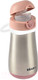 Миниатюра изображения товара Поильник Beaba Gourde Inox + Anse Термос 913522 (350мл, Pink)