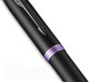 Миниатюра изображения товара Ручка-роллер имиджевая Parker IM Vibrant Rings T315 Amethyst Purple PVD / 2172950 (черный)