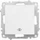 Миниатюра изображения товара Выключатель El-Bi Zena-Vega / 609-016200-214 (матовый белый)