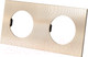 Миниатюра изображения товара Рамка для выключателей и розеток TDM Байкал / SQ1819-0556 (шампань)