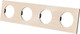 Миниатюра изображения товара Рамка для выключателей и розеток TDM Байкал / SQ1819-0563 (шампань)