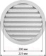 Миниатюра изображения товара Решетка вентиляционная TDM SQ1807-0804