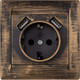 Миниатюра изображения товара Розетка TDM Лама SQ1815-0772 (старинная бронза)