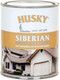 Миниатюра изображения товара Краска Husky Siberian Акриловая для дерева (900мл, коричневый RAL 8017)