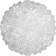 Миниатюра изображения товара Сервировочная салфетка Decor de table Rose 38 / DDT-4010 (серебристый)