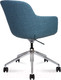 Миниатюра изображения товара Кресло офисное Norden Corfu / B1816 3S fabric LE8100-07 (ткань бирюзовый/алюминевая база)
