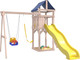 Миниатюра изображения товара Игровой комплекс National Tree Company С качелями 3в1 IgroWoods / ДКНП-15 (не окрашен)