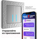 Миниатюра изображения товара Умный выключатель Werkel W4520606 (серебро)