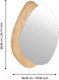 Миниатюра изображения товара Зеркало Eglo Lioma 425049 (натуральный)