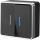 Миниатюра изображения товара Выключатель Werkel Gallant W5020135 (черный/хром)