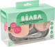 Миниатюра изображения товара Набор посуды для кормления Beaba Coffret Apprentiss Silic Рink 913527