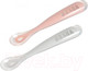 Миниатюра изображения товара Набор столовых ложек для кормления Beaba 913469 (Pink)