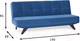Миниатюра изображения товара Диван Mio Tesoro Эрик 091 (840 синий)