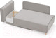 Миниатюра изображения товара Тахта Mio Tesoro Вигго 194 (848 серо-бежевый)