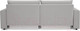 Миниатюра изображения товара Диван Mio Tesoro Таун 264 1.5ек-1.5ек (1366 светло-серый)