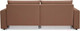 Миниатюра изображения товара Диван Mio Tesoro Таун 264 1.5ек-1.5ек (1369 коричневый)