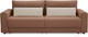 Миниатюра изображения товара Диван Mio Tesoro Таун 264 1.5ек-1.5ек (1369 коричневый)