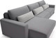 Миниатюра изображения товара Диван угловой Mio Tesoro Таун 264 1.5ек-1.5ек-1.5пф (1363 серый)