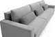 Миниатюра изображения товара Диван Mio Tesoro Таун 264 1.5ек-1.5ек-1.5ек (1366 светло-серый)