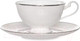 Миниатюра изображения товара Чашка с блюдцем Narumi Рошель / NAR-50454-2438/50454-1217