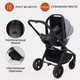 Миниатюра изображения товара Детская универсальная коляска Rant Energy Basic 3 в 1 2024 / RA092 (серый)