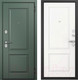 Миниатюра изображения товара Входная дверь Mastino F4 Family Eco PP черный муар металлик/E-1 авокадо/белый софт (96x205, правая)