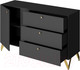 Миниатюра изображения товара Тумба НК Мебель Reno КД-3 (черный)