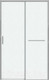 Миниатюра изображения товара Душевая дверь Grossman Style 130x195 / 100.K33.05.130.10.02 (хром,стекло шиншилла)