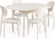 Миниатюра изображения товара Стул Tetchair Diamante жесткое сиденье (бук/Ivory White)