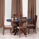 Миниатюра изображения товара Стул Tetchair Dolce 40x46x100 (бук/Tobacco/велюр/Tenerife Mocca)