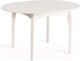 Миниатюра изображения товара Обеденный стол Tetchair Diamante 100x100+30x75 круглый (бук/Ivory White)