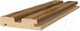Миниатюра изображения товара Профиль для стеновой панели STELLA Старт для МДФ Beats Light Пекан (2700x66.5x16)