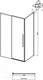 Миниатюра изображения товара Душевая стенка Grossman Galaxy 90x195 / 200.K33.01.90.10.00 (хром/стекло прозрачное)