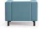Миниатюра изображения товара Кресло мягкое Mio Tesoro Белфаст 307 (Savanna Plus Blue 1175)