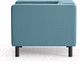 Миниатюра изображения товара Кресло мягкое Mio Tesoro Белфаст 307 (Savanna Plus Blue 1175)