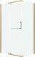 Миниатюра изображения товара Душевая стенка Grossman Pragma 90x195 / 200.K33.03.90.32.00 (золото сатин/стекло прозрачное)